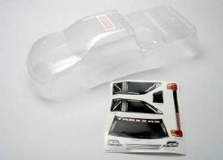 Body, Revo (Clear, Requires Painting)/Window, Grill, Lights Decal Sheet