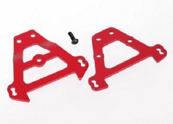 Aluminum Bulkhead Tie Bars (Red)