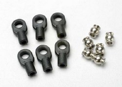 Rod Ends, Small, w/Hollow Balls (6) Revo 3.3