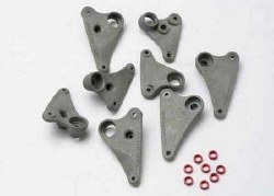 Rocker arm set, progressive-2 (90-T)/ spacers (red aluminum) (8)