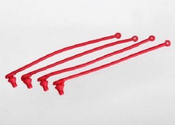 Traxxas Body Clip Retainer (Red) (4)