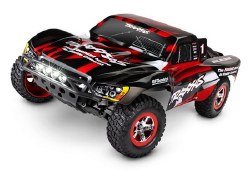 Slash 2WD 1/10 RTR Electric Short Course Truck Red, LED Lights, 7-cell NiHM Battery. 4A DC charger.