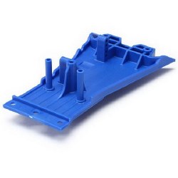 Slash 2WD LCG Lower Chassis (Blue)