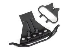 Bumper, Front/ Bumper Mount (Fits 2WD Slash) (For Led Light Kit Installation)