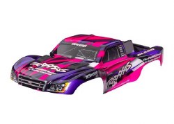 Traxxas Body, Slash?? 2WD (also fits Slash?? VXL & Slash?? 4X4), pink & purple (painted, decals appl