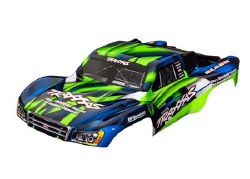 Traxxas Body, Slash 2WD (Also Fits Slash VXL & Slash 4X4), Green & Blue (Painted, Decals Applied)