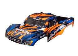 Traxxas Body, Slash 2WD (Also Fits Slash VXL & Slash 4X4), Orange & Blue (Painted, Decals Applied)