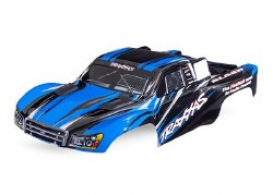 Traxxas Body, Slash?? 4X4 (also fits Slash?? VXL & Slash?? 2WD), blue (painted, decals applied)