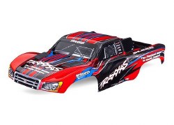 Traxxas Body, Slash?? 2WD (also fits Slash?? VXL & Slash?? 4X4), red (painted, decals applied) (asse
