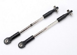 Turnbuckles, toe links, 72mm (2) (assembled with rod ends and hollow balls)