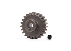 Gear, 23-T pinion (1.0 metric pitch) (fits 5mm shaft)/ set screw (for use only with steel spur gears