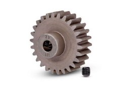 Mod 1 Steel Pinion Gear 5mm Shaft (26) (compatible with steel spur gears)