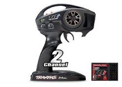 Traxxas TQi 2.4 GHz High Output radio system, 2-channel, Traxxas?? Link enabled, TSM?? (2-ch transmi