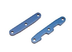 Bulkhead tie bars, front & rear, aluminum (blue-anodized)