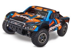 Traxxas Slash 4X4 Ultimate (Orange): 1/10 Scale 4WD Electric Short Course Truck with TQi Radio Syste
