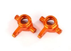 Aluminum Steering Block Set (Orange) (2)