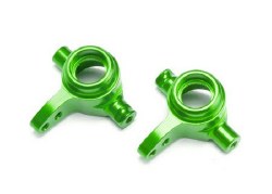 Aluminum Steering Block Set (Green) (2)