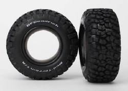 Tires, BFGoodrich Mud-Terrain T/A KM2 (dual profile 4.3x1.7- 2.2/3.0") (2)/ foam inserts (2)