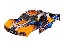 Traxxas Body, Slash 4X4 (Also Fits Slash VXL & Slash 2WD), Orange & Blue (Painted, Decals Applied)