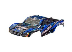 Traxxas Body, Slash 4X4 (also fits Slash VXL & Slash 2WD), blue (painted, decals applied) (assembled