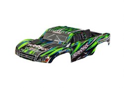 Traxxas Body, Slash 4X4 (also fits Slash VXL & Slash 2WD), green (painted, decals applied) (assemble