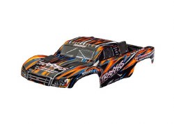 Traxxas Body, Slash 4X4 (also fits Slash VXL & Slash 2WD), orange (painted, decals applied) (assembl