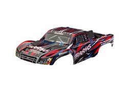 Traxxas Body, Slash 4X4 (also fits Slash VXL & Slash 2WD), red (painted, decals applied) (assembled