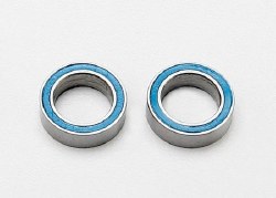 8x12x3.5mm Blue Rubber Sealed Ball Bearings (2)