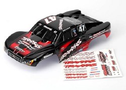 Traxxas Body, Mike Jenkins #47, 1/16 Slash (Painted, Decals Applied)