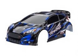 Body, Ford Fiesta?? ST Rally Brushless, blue painted, decals applied)