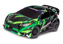 Traxxas Ford Fiesta ST Rally VXL: 1/10 Scale Brushless Rally Racer with TQi Traxxas Link Enabled 2.4