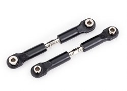 Turnbuckles, camber link, 49mm (63mm center to center) (assembled with rod ends and hollow balls) (1