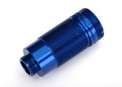 Body, GTR long shock, aluminum (blue-anodized) (PTFE-coated bodies) (1)