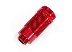 Body, GTR long shock, aluminum (red-anodized) (PTFE-coated bodies) (1)