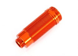 Body, GTR xx-long shock, aluminum (orange-anodized) (PTFE-coated bodies) (1)