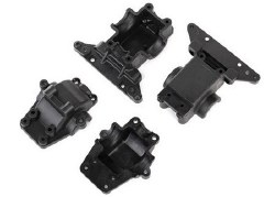 LaTrax Front & Rear Bulkhead/Differential Housing Set