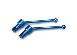 LaTrax Aluminum Front/Rear Driveshaft (2) (Blue)