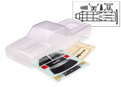 Traxxas Body, X-Maxx MT Ford F150 Clear