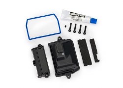 Traxxas Box, receiver (sealed)/ wire cover/ foam pads/ silicone grease/ 3x15 CS (4)