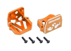 Motor Mounts 6061-T6 Aluminum (Orange-Anodized) (Front & Rear)