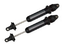 X-Maxx GTX Assembled Shocks (Black) (2)