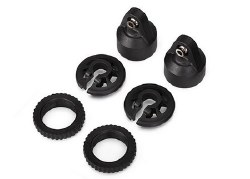 X-Maxx GTX Shock Cap, Spring Collar & Adjuster Nut (2)