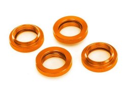 Spring Retainer (Adjuster) Orange-Anodized Aluminum GTX Shocks (4) (Assembled With O-Ring)