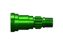 Stub Axle, Aluminum (Green-Anodized) (1) (Use Only With #7750X Driveshaft)