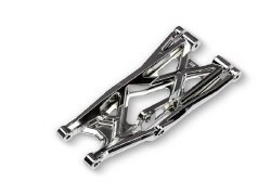 Traxxas Suspension arm, chrome, lower (right, heavy duty (1)