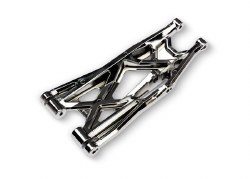Traxxas Suspension arm, chrome, lower (left, heavy duty (1)