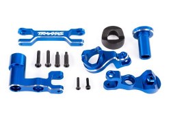 Steering Bellcranks (Left & Right)/ Draglink (6061-T6 Aluminum Blue-Anodized) (Fits XRT)