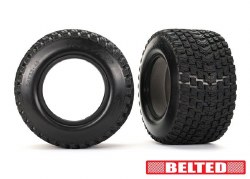 Tires, Gravix™ (belted, dual profile (4.3" outer, 5.7" inner)) (left & right)/ foam inserts (2)