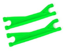 Suspension arms, upper, Green (left or right, front or rear) (2) (for use with TRA7895 X-Maxx WideMa