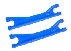 Suspension arms, upper, Blue (left or right, front or rear) (2) (for use with TRA7895 X-Maxx WideMax